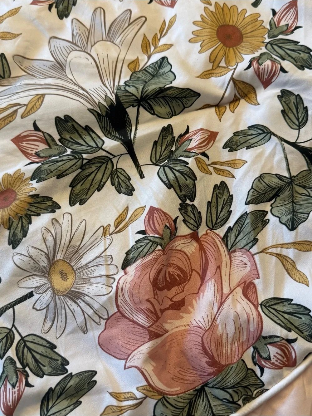 Sweet Jojo Designs Vintage Floral Blue Yellow Girl Baby Playmat Tummy Time